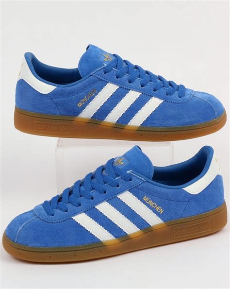 adidas munchen blauw|adidas munchen trainers blue.